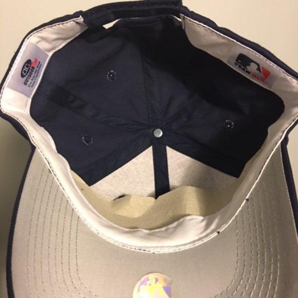 AUTHENTIC Navy BOSTON RED SOX MBL Baseball Cap - Picture 5 of 7